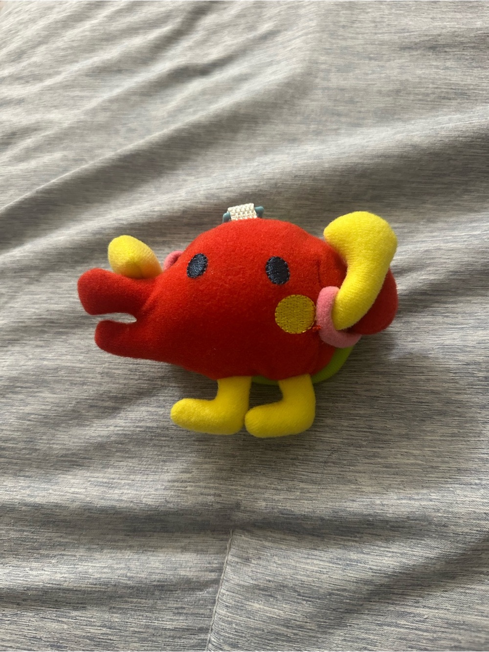 Tamagotchi Yattachi Vintage Style Plush Carrying Pouch